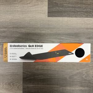 SteelSeries - QcK Edge Cloth Gaming Mouse Pad XL - Black - NEW IN BOX